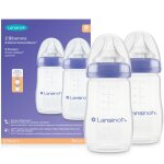 Lot de 2 biberons et t�tines natural wave� sp�cial allaitement (240 ml)