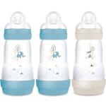 3 biberons easy start 260ml oc�an + oc�an + sable t�tine d�bit 2