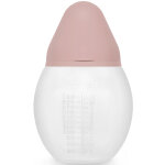 Biberon anti - colique en silicone blush (330 ml)