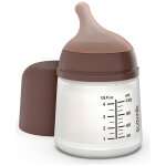 Biberon anti - colique zer�. zer� taille unique sp�cial allaitement deep (120 ml)