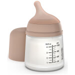 Biberon anti - colique zer�. zer� taille unique sp�cial allaitement medium (120 ml)