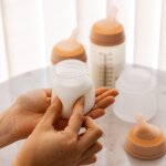 Biberon anti - colique zer�. zer� taille unique sp�cial allaitement medium (120 ml)
