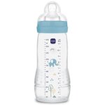 Biberon easy active 2ème âge decor océan - tétine débit x (330ml) Biberon easy active 2ème âge decor océan - tétine débit x (330ml)