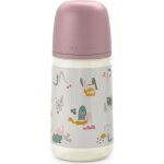 Biberon tétine sxpro m walk in the park rose (270ml) Biberon tétine sxpro m walk in the park rose (270ml)