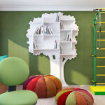Biblioth�que arbre sam (coloris au choix)