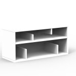 Biblioth�que basse madaket (coloris au choix)