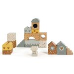 Blocs de construction en bois poppy
