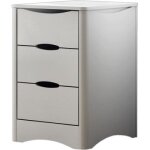 Bloc de rangement 3 tiroirs fusion blanc