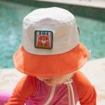 Bob anti - uv vibe orange (12 - 24 mois)