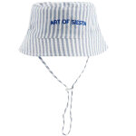 Bob enfant r�versiblr art of siesta large rayure bleu (6 - 12 mois)