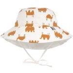 Bob rversible anti - uv camel nature (7 - 18 mois)