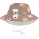 Bob rversible anti - uv wild cats choco (7 - 18 mois)