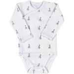 Body manches longues blanc sophie la girafe (3 mois)