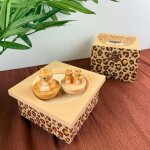 Bo�te � bijoux musicale cube l�opard