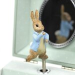 Bo�te � bijoux musicale cube pierre lapin libellule