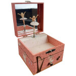 Bo�te � bijoux musicale cube souris danseuse etoile