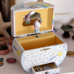 Bo�te � bijoux musicale r�ves des licornes