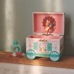 Bo�te � bijoux musicale roulotte enchant�e