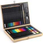 Boîte de couleurs pour dessiner, colorier et peindre Boîte de couleurs pour dessiner, colorier et peindre