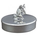 Bote  dent de lait souris personnalisable (argent massif 925)