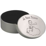 Bote  dents le petit prince nuage personnalisable (mtal argent)