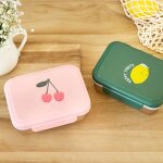 Bo�te � go�ter inox happy fruits lemon