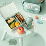 Bo�te � go�ter avec s�parateur playground vert