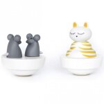 Bo�te � musique magn�tique chat et souris
