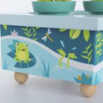 Bo�te � musique magn�tique famille des grenouilles