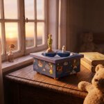 Bo�te � musique magn�tique le petit prince