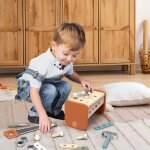 Bo�te � outil et �tabli de bricolage (2 en 1)