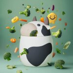 Bo�te repas isotherme bestie vache (600 ml)