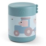 Bote repas isotherme tiny farm bleu (300 ml)