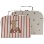 Lot de 2 valisettes animal friends