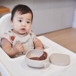Bol � ventouse et couvercle latte