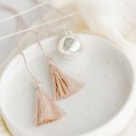 Bola de grossesse perle cordon personnalisable (plaqu� argent 925)