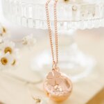Bola de grossesse gri - gri tr�fle cha�ne (or rose)