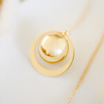 Bola de grossesse ga�a cha�ne (or jaune 18 carats)