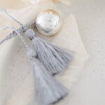 Bola de grossesse c?ur � c?ur cordon nuage (plaqu� argent 925)