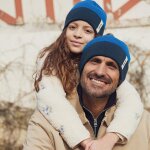Bonnet bicolore high five adulte