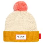 Bonnet color block camel (2 - 5 ans)