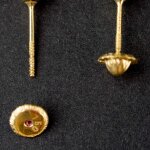 Boucles d'oreilles boule 3 mm (or jaune 750�)