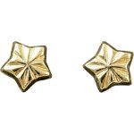 Boucles d'oreilles toiles 4 mm (or jaune 750)