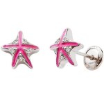 Boucles d'oreilles etoile de mer (argent) Boucles d'oreilles etoile de mer (argent)