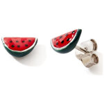 Boucles d'oreilles past�que (argent 925)