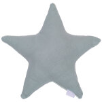 Bouillotte �toile bambou et gaze de coton vert de gris