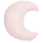 Bouillotte lune bambou et gaze de coton biscuit