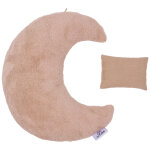 Bouillotte lune bambou et gaze de coton mocha