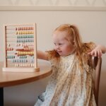 Boulier abacus en bois
