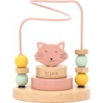 Boulier en bois avec tour à empiler mrs. cat Boulier en bois avec tour à empiler mrs. cat